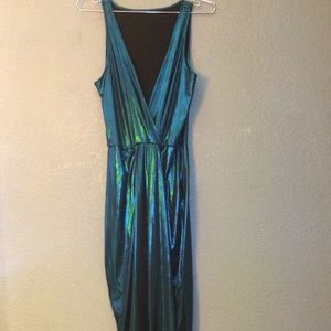 American Apparel Metallic Siren Dress